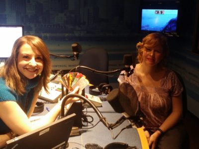 Sabrina Marandola and Alana Barrell on CBC Montreal Radio's Homerun