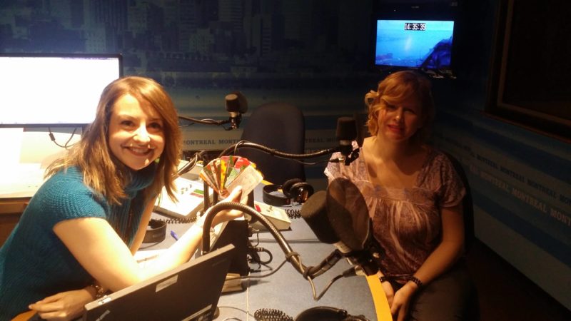 Sabrina Marandola and Alana Barrell on CBC Montreal Radio's Homerun